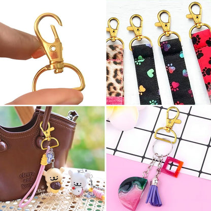 علاقة شنتة 2سم ذهبي Lobster Claw Clasps