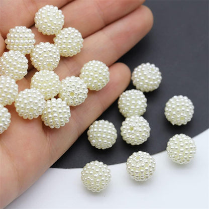 Pearl Berry Beads 14mm (Sugar Sprinkled)