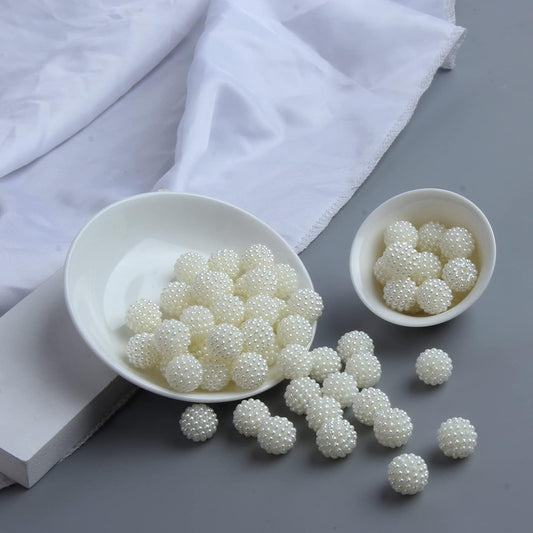חרוזי פנינה בריק בריק (בריק 14 מ"מ - ספריי סוכר) Pearl Berry Beads 14mm