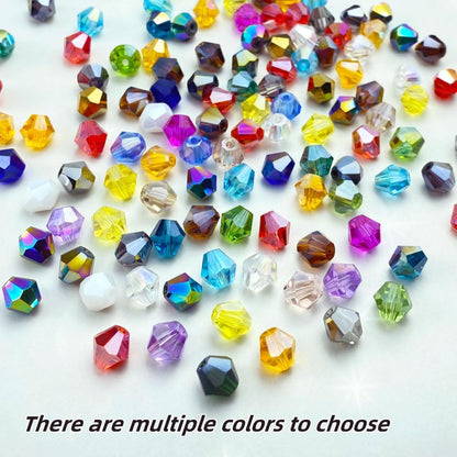 8mm - 12mm Pyramid Beads Acrylic Bicone Beads