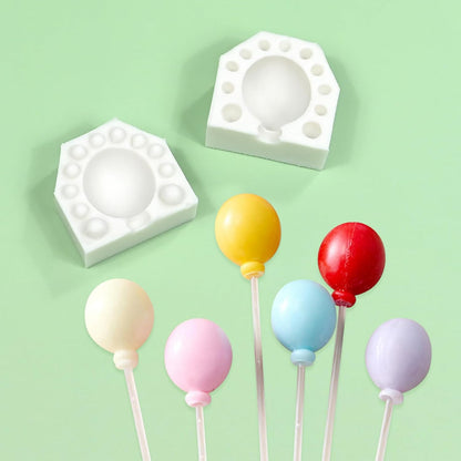 قالب سيليكون بلون Oval Balloon Silicone Mold