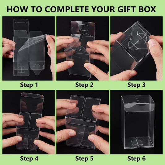 علب بي في سي شفاف (علبة PVC) Clear PVC Gift Boxes