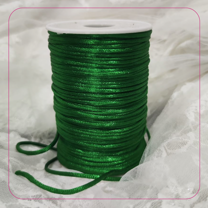 قيطان ستان 100 متر Satin Nylon Trim Silk Cord