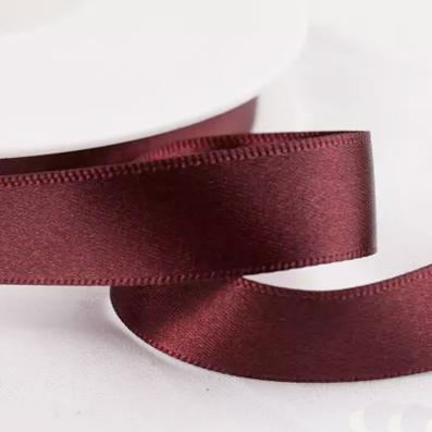 رول شبر ستان عرض 25 ملم طول الرول ( 50 متر)   Satin Ribbon Double Face 25 MM - 50 meters