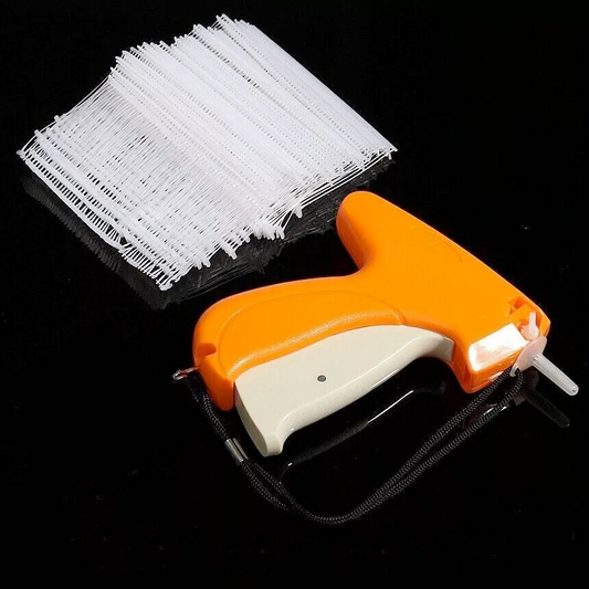 فرد ودبابيس تثبيت بطاقات تعريف المنتج   Clothing Tag Fasteners & Gun