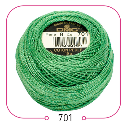 خيوط تطريز فرنسية أصلية ... (القسم الاول) DMC Cotton Pearl Thread