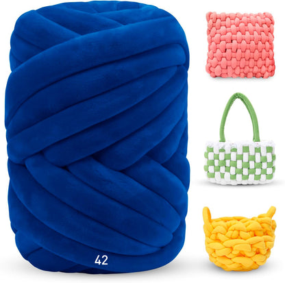 صوف كورشي خميل جدا Thick Chunky Yarn for Arm Knitting 500G