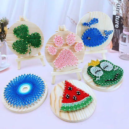 نول مسامير حجم 11\11  String Art Kit