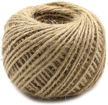 خيط خيش طبيعي بعدة الوان Natural Burlap Rope