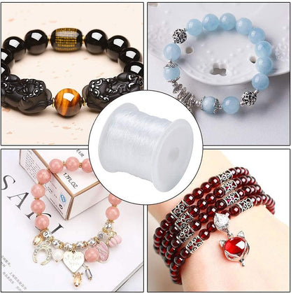 خيط نايلون للخرز والمسابح Line DIY Material Elastic Rich