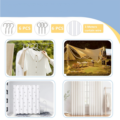 زمبرك برادي Wire Curtain Cord Spring
