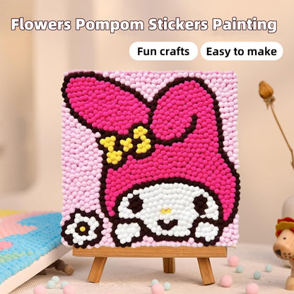 Bon Bon 20/20 DIY Pom-Pom Painting Kit for Kids