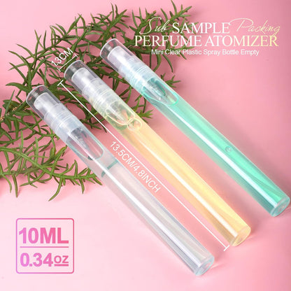 عبوات رش زجاجية مع غطاء شفاف Mini Clear Spray Bottle