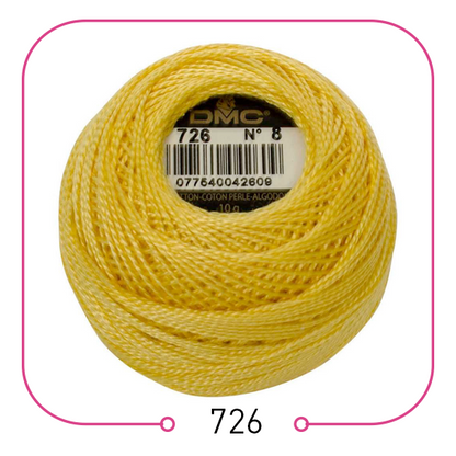 خيوط تطريز فرنسية أصلية ... (القسم الثاني) DMC Cotton Pearl Thread