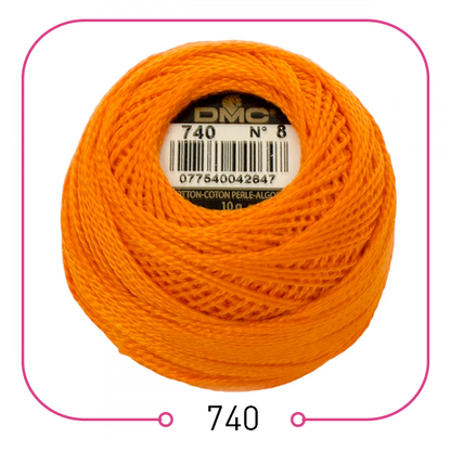 خيوط تطريز فرنسية أصلية ... (القسم الاول) DMC Cotton Pearl Thread