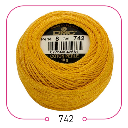 خيوط تطريز فرنسية أصلية ... (القسم الاول) DMC Cotton Pearl Thread