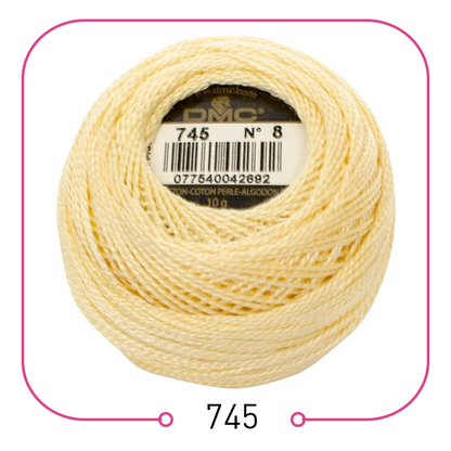 خيوط تطريز فرنسية أصلية ... (القسم الثاني) DMC Cotton Pearl Thread