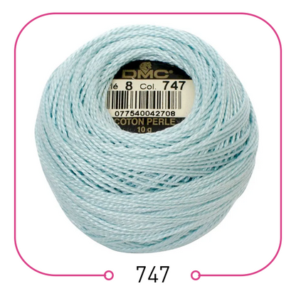 خيوط تطريز فرنسية أصلية ... (القسم الاول) DMC Cotton Pearl Thread