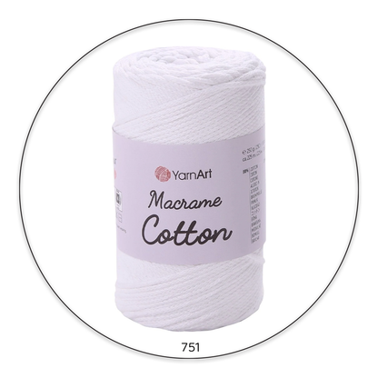 YarnArt Macrame Cotton Macrame Yarn
