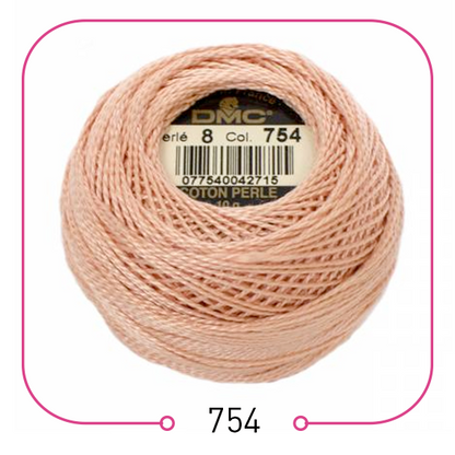 خيوط تطريز فرنسية أصلية ... (القسم الثاني) DMC Cotton Pearl Thread