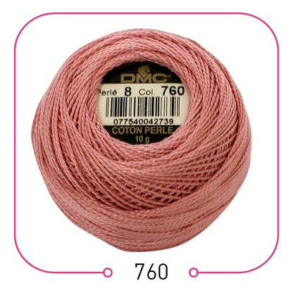 خيوط تطريز فرنسية أصلية ... (القسم الاول) DMC Cotton Pearl Thread