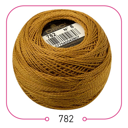 خيوط تطريز فرنسية أصلية ... (القسم الاول) DMC Cotton Pearl Thread