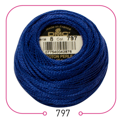 خيوط تطريز فرنسية أصلية ... (القسم الاول) DMC Cotton Pearl Thread