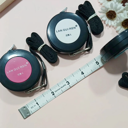 متر خياطة عجل سم/ انش  retractable soft measuring tape