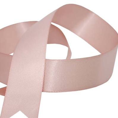 رول شبر ستان عرض 25 ملم طول الرول ( 50 متر)   Satin Ribbon Double Face 25 MM - 50 meters
