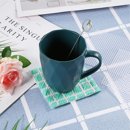 شبك رافيا بلاستيك قطع Plastic Mesh Canvas Fabric