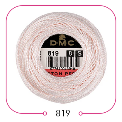 خيوط تطريز فرنسية أصلية ... (القسم الاول) DMC Cotton Pearl Thread