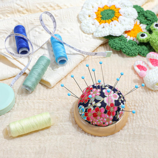 وسائد حافظة الدبابيس والابر للمعصم Sewing Needle Pin Cushion
