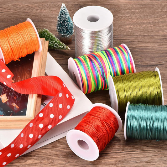 قيطان ستان 100 متر Satin Nylon Trim Silk Cord