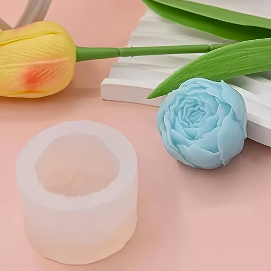 Silicone mold (tulip rose)