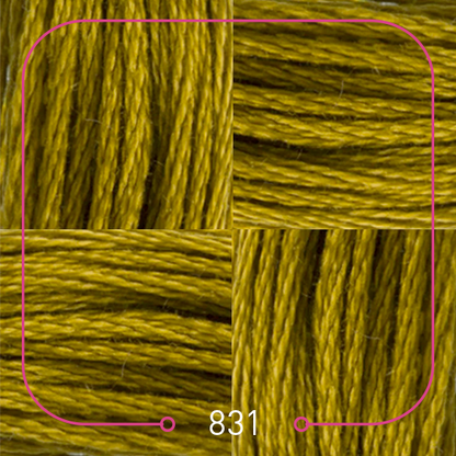 خيوط تطريز فرنسية أصلية ... (القسم الاول) DMC Cotton Pearl Thread