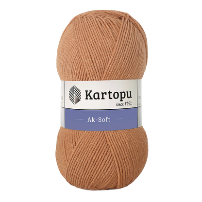 צמר אקסופט - KARTOPU-AK SOFT 100G
