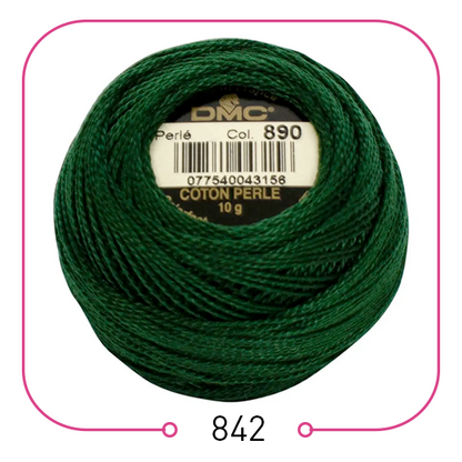 خيوط تطريز فرنسية أصلية ... (القسم الاول) DMC Cotton Pearl Thread