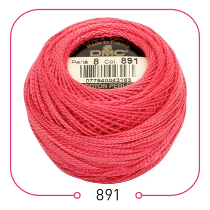 خيوط تطريز فرنسية أصلية ... (القسم الاول) DMC Cotton Pearl Thread