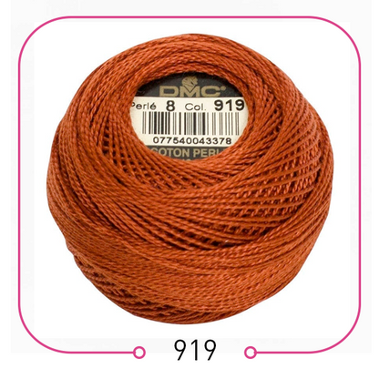 خيوط تطريز فرنسية أصلية ... (القسم الثاني) DMC Cotton Pearl Thread