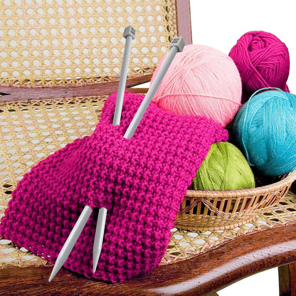 اسياخ صوف المنيوم Aluminum Single Ponit Knitting Needle Set