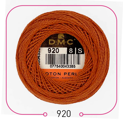 خيوط تطريز فرنسية أصلية ... (القسم الثاني) DMC Cotton Pearl Thread