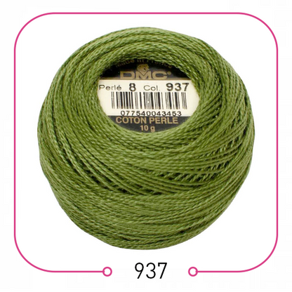 خيوط تطريز فرنسية أصلية ... (القسم الثاني) DMC Cotton Pearl Thread