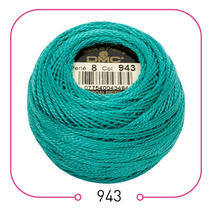 خيوط تطريز فرنسية أصلية ... (القسم الثاني) DMC Cotton Pearl Thread