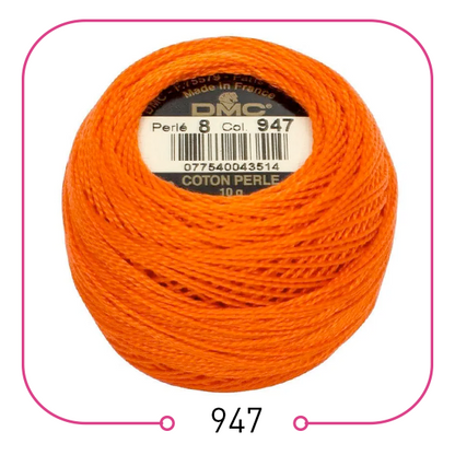 خيوط تطريز فرنسية أصلية ... (القسم الثاني) DMC Cotton Pearl Thread