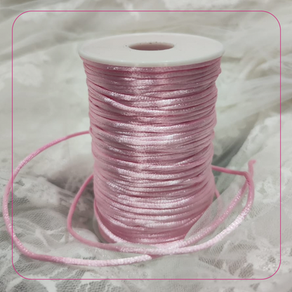 قيطان ستان 100 متر Satin Nylon Trim Silk Cord