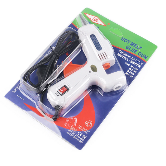فرد سيليكون ابيض اصلي Hot Melt Glue Gun 60-100 Watt