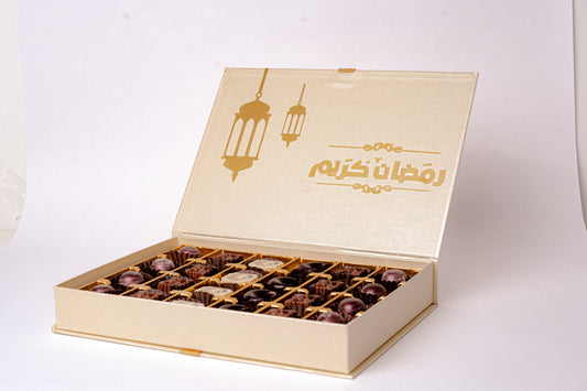 Ramadan chocolate tray