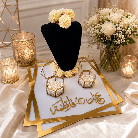 طقم خطوبة فاخر – تصميم أنيق ولمسة راقية