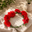 Artificial flower crown for hair
