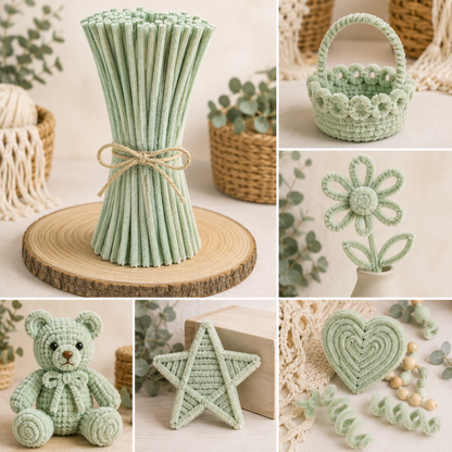 (Fuzzy Wires) Pipe Cleaners for Arts & Crafts